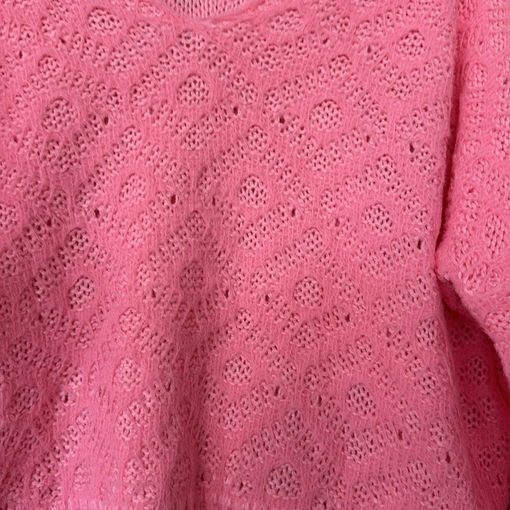 Valentine’s!! Talulah shrug style pink sweater size S - Picture 2 of 5